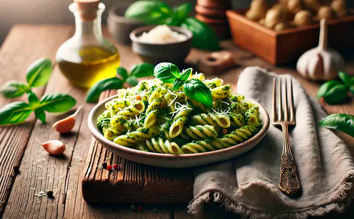 Receita fácil de Molho Pesto