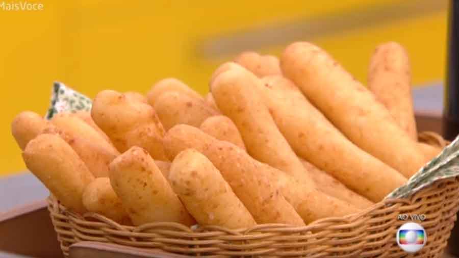 Receita fácil de biscoito de polvilho goiano da Ana Maria Braga. Foto: Reprodução/TV Globo