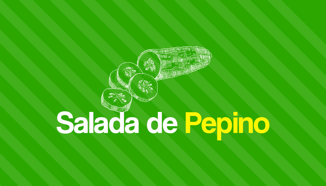 Aprenda a preparar uma leve e deliciosa Salada de Pepino