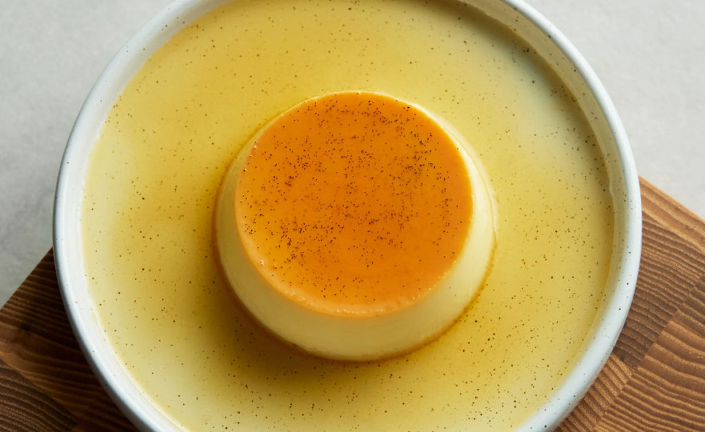 Receita fácil de pudim light de banana para a sobremesa